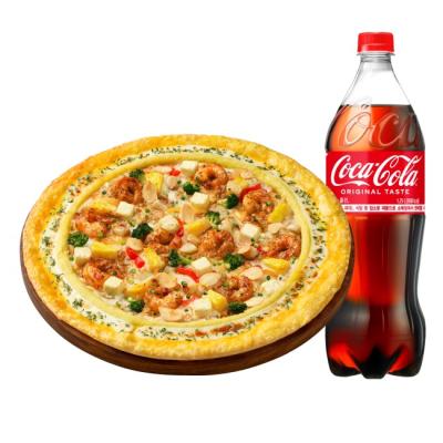 피자헛 갈릭 버터 쉬림프 리치골드L + 콜라 1.25L